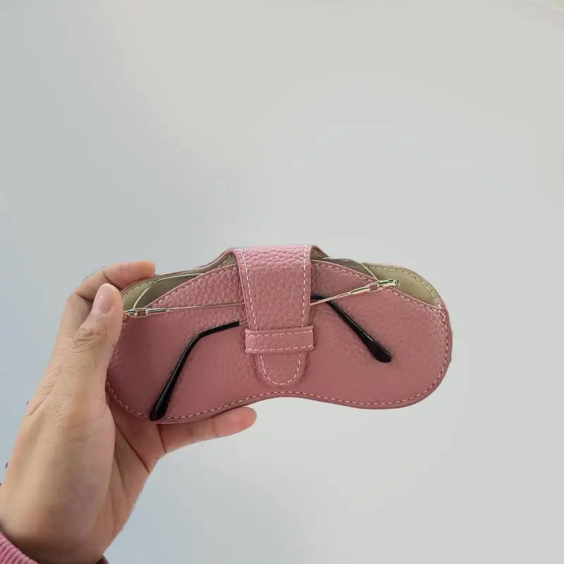 Leather Soft  Sunglasses Bag