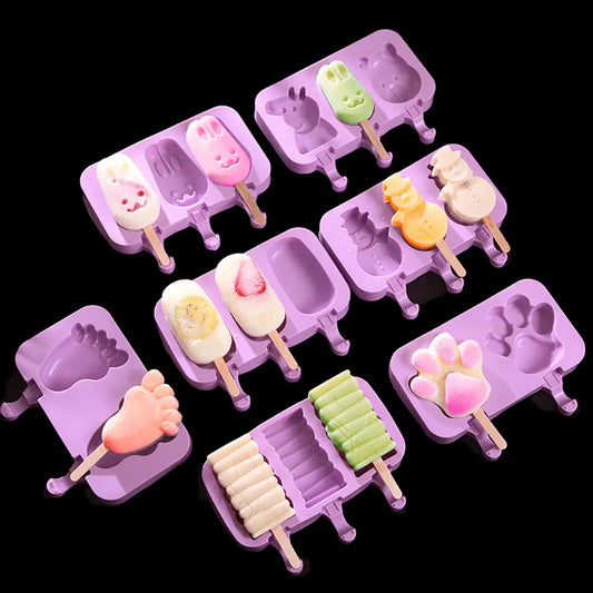 DIY Ice Cream Silicone Molds