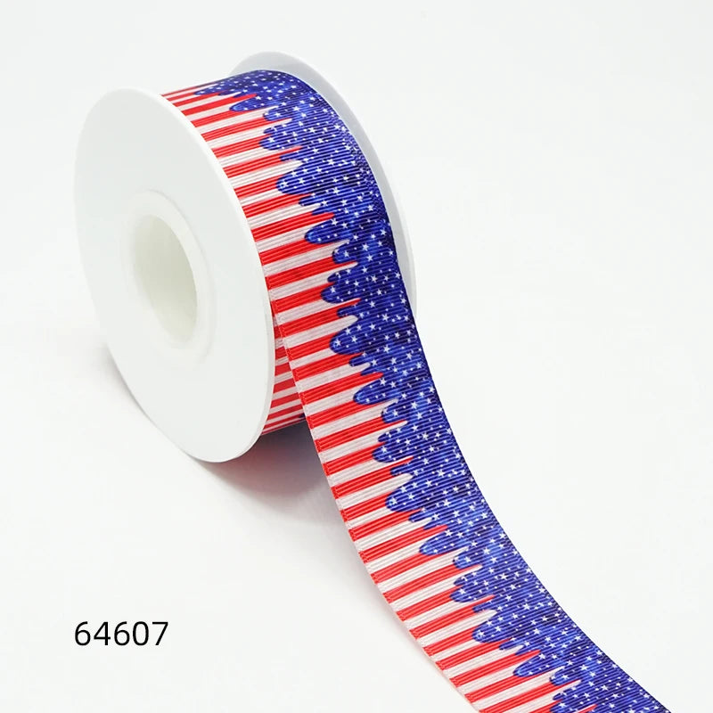 Fourth Of July Printed Ribbons