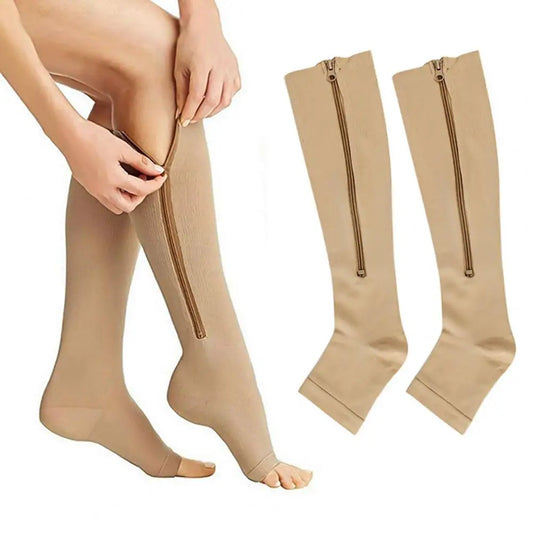 1 Pair zippier Compression Stockings - MONLANE