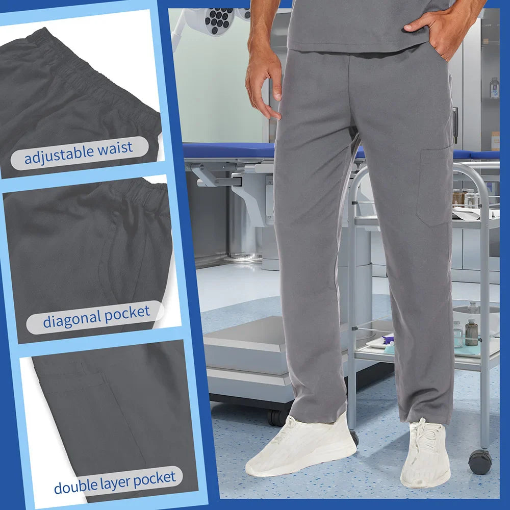 V Neck Scrub sets for men - MONLANE