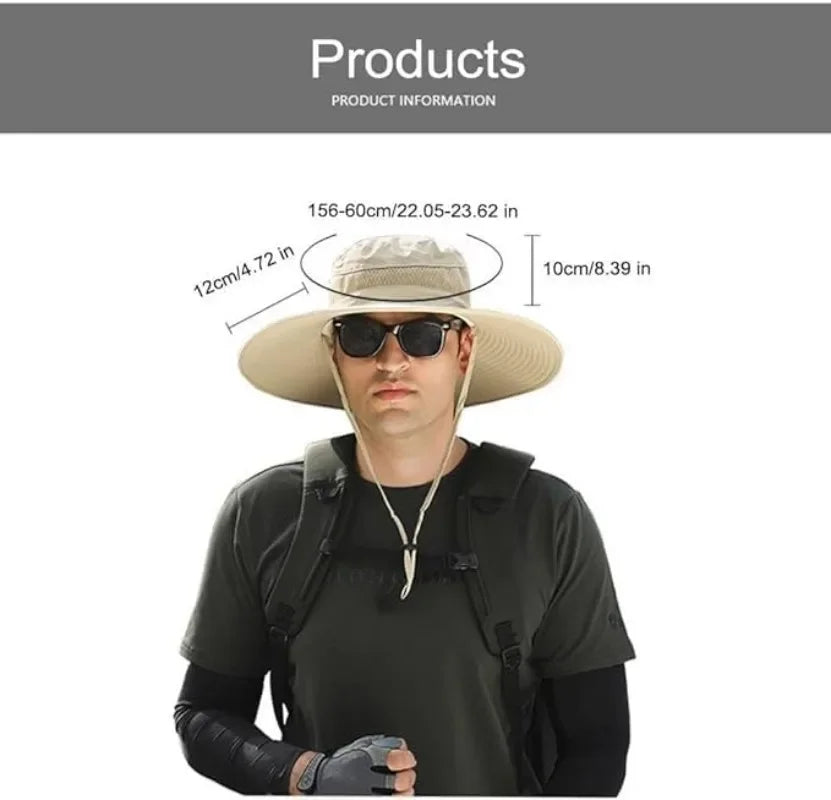 Solar Fan Bucket Hat