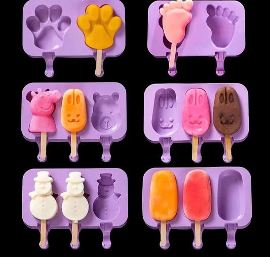 DIY Ice Cream Silicone Molds