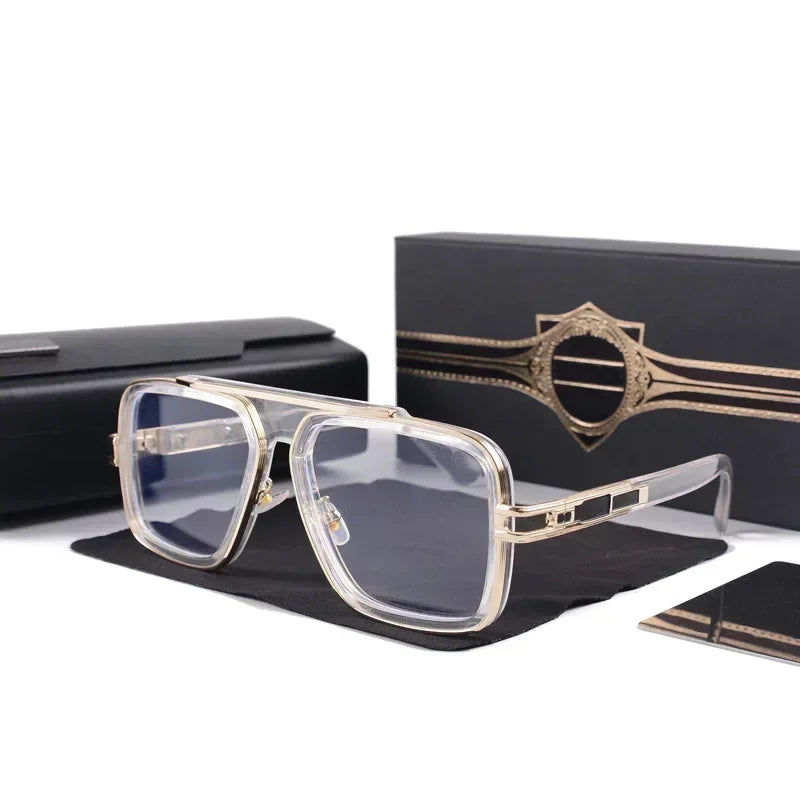 Retro Men's Square Sunglasses