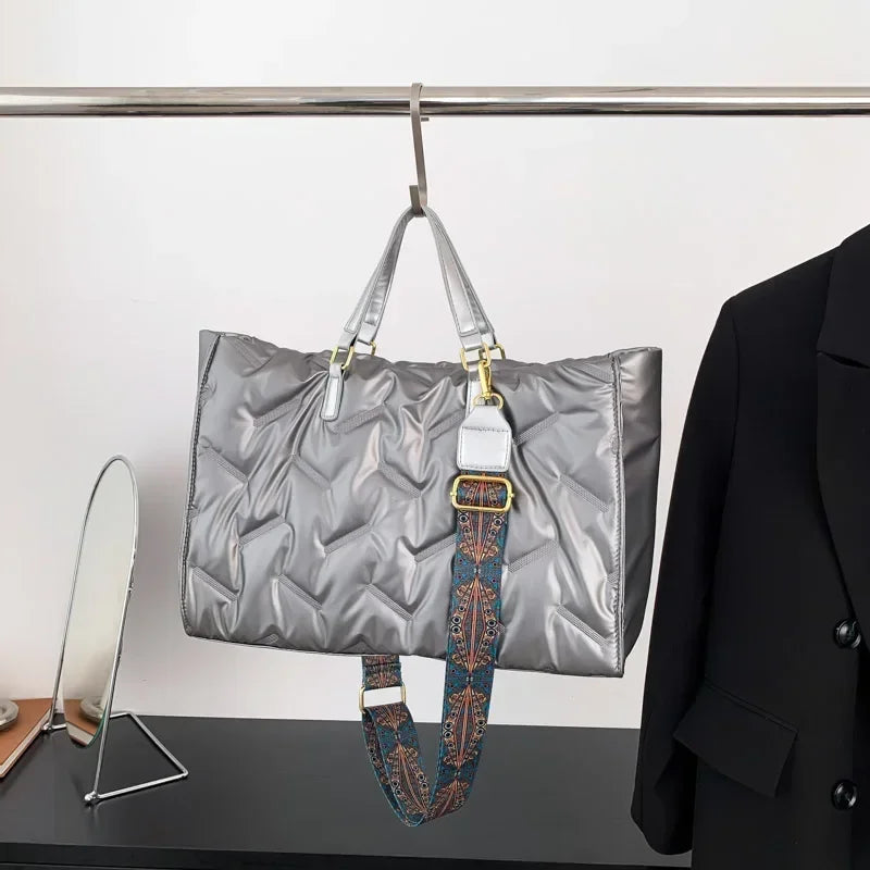 Quilted padded Tote