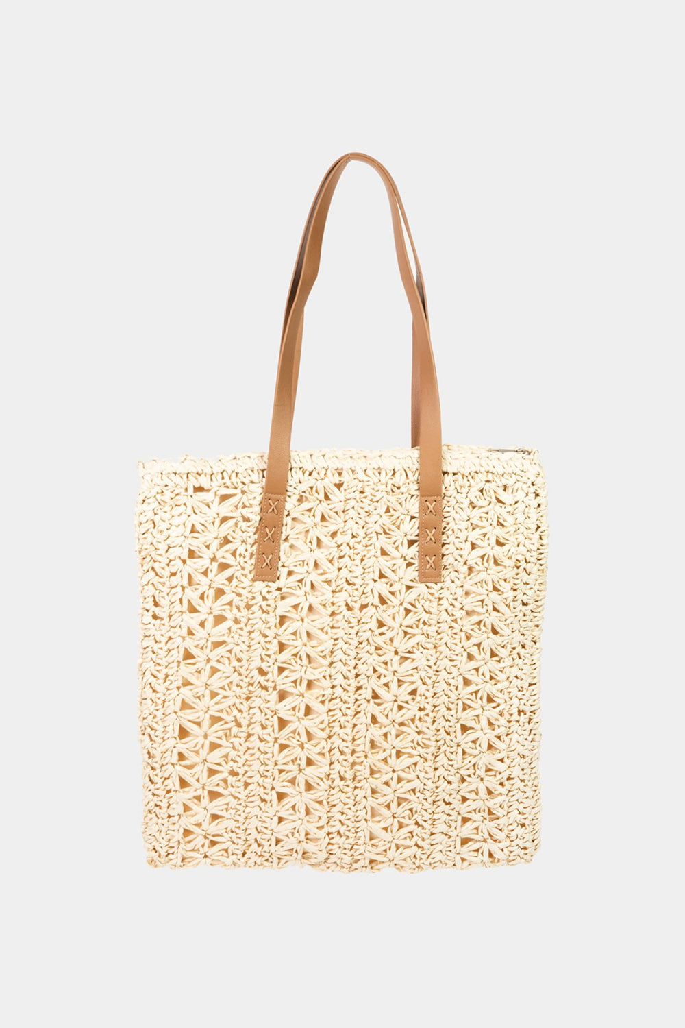 Fame Straw Braided Tote Bag - MONLANE