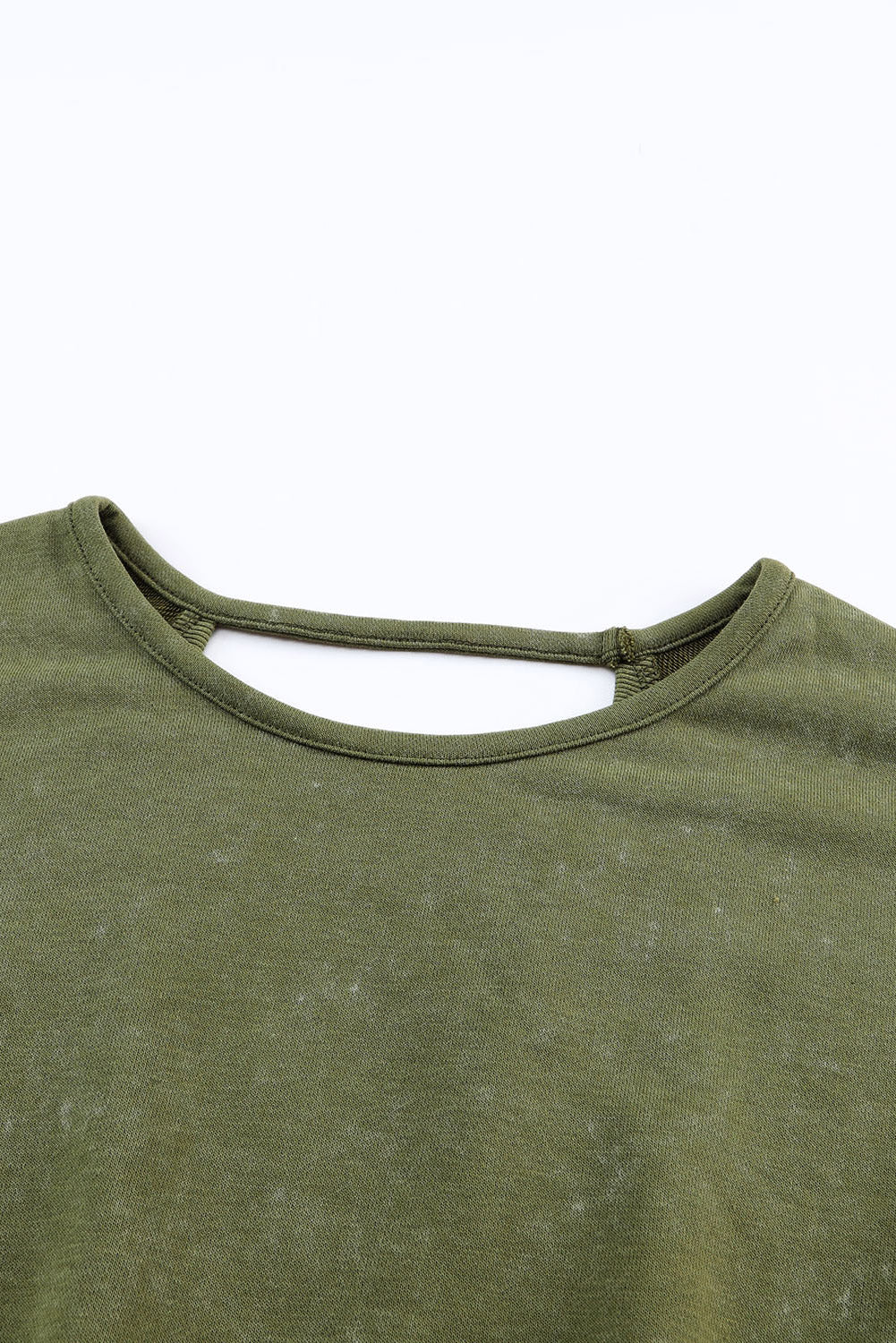 Cutout Long Sleeve Sweatshirt