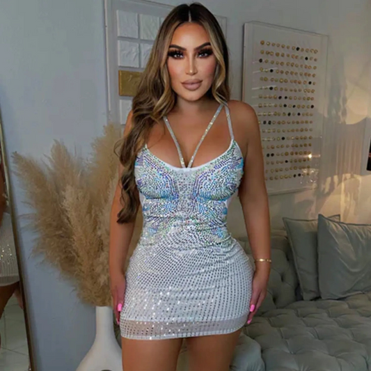 Sexy Tight Fitting Short Dress
