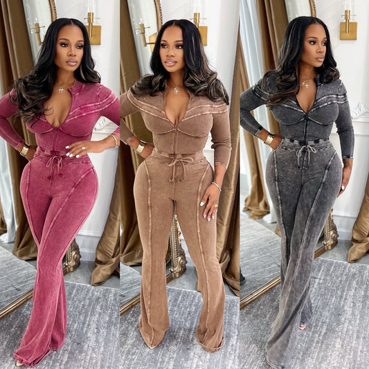 Water washed splicing set