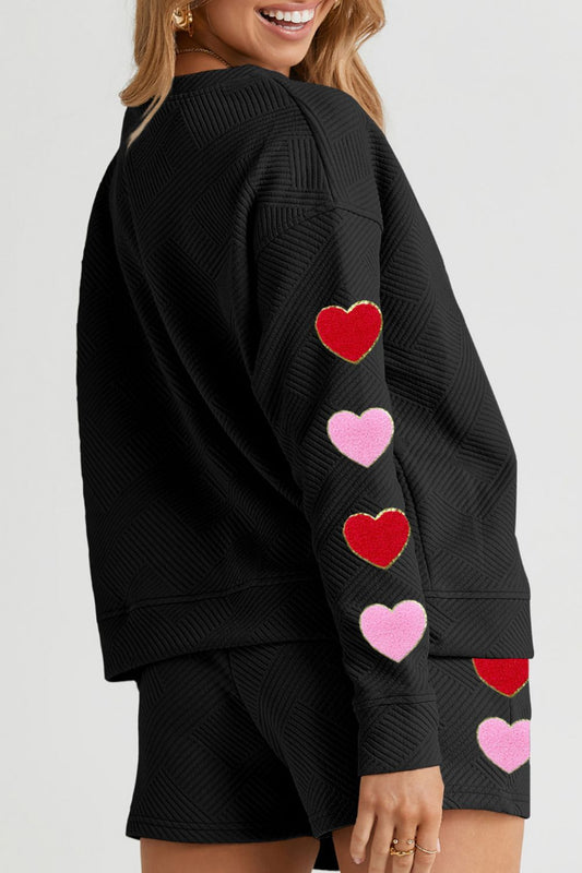 Drawstring Shorts Set