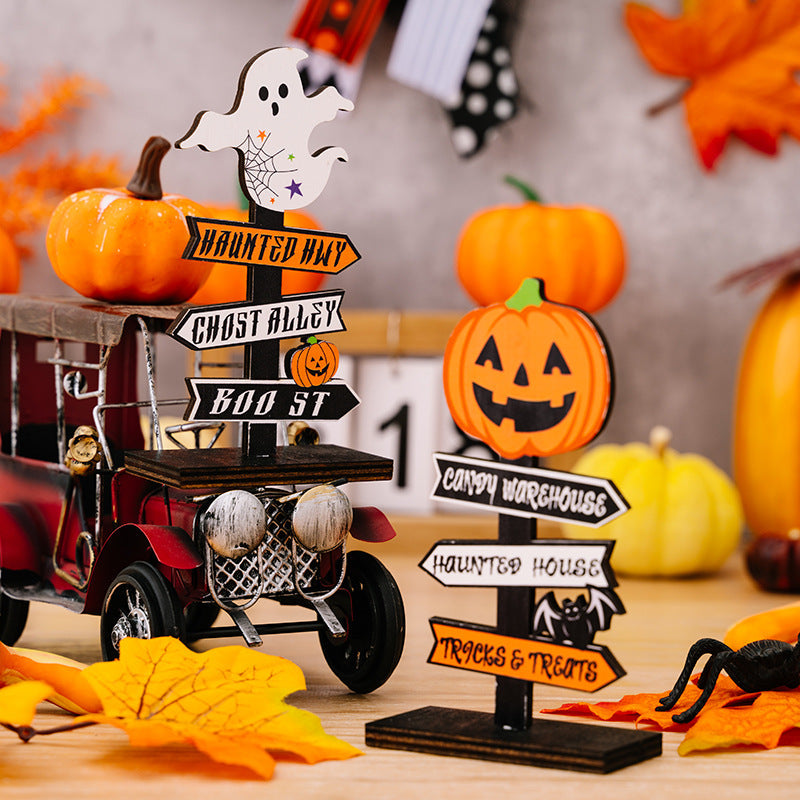 2-Piece Halloween Element Decor Ornaments - MONLANE