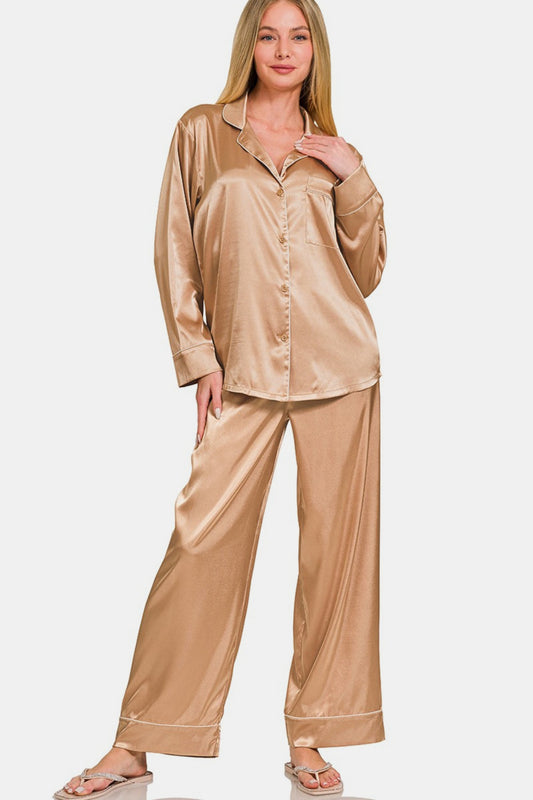 Long Sleeve Pajama Set