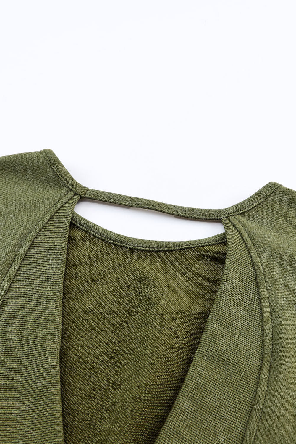 Cutout Long Sleeve Sweatshirt
