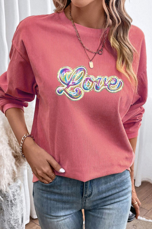 Valentine's Day Long Sleeve Sweatshirt