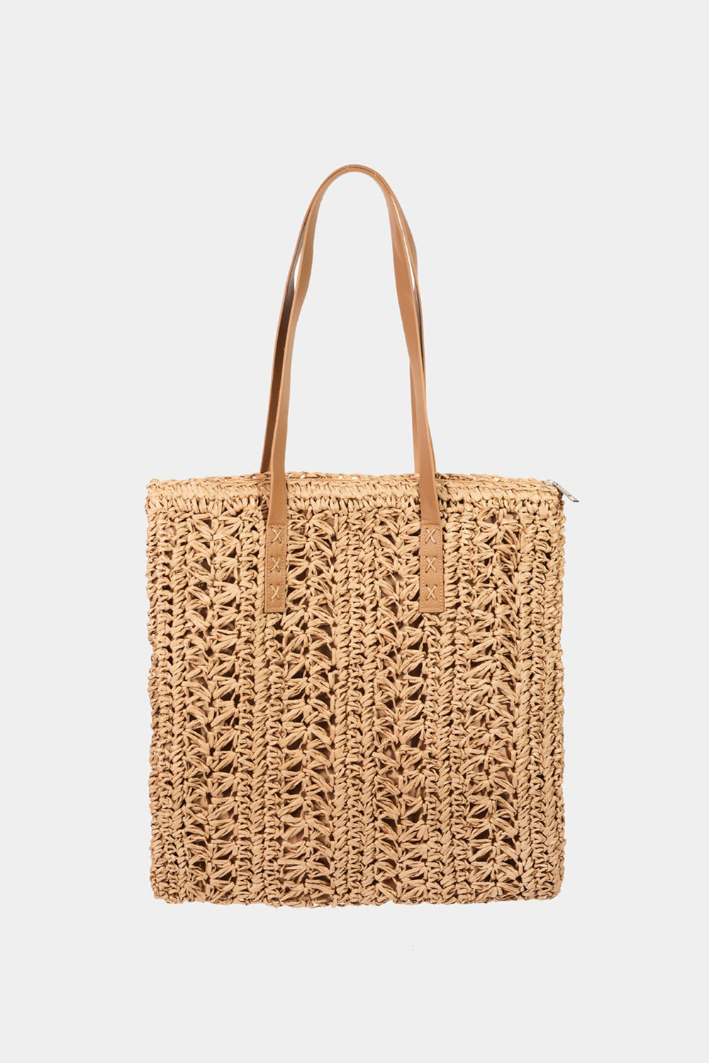 Fame Straw Braided Tote Bag - MONLANE