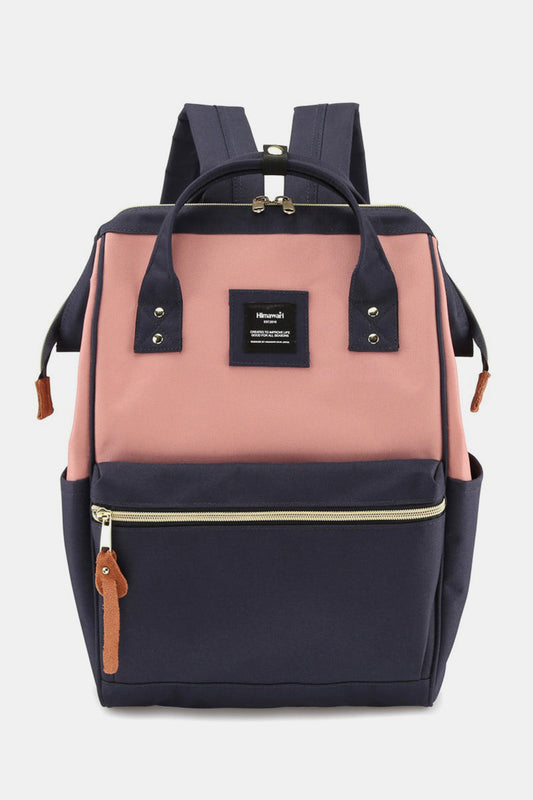 Canvas Backpack with Side Pockets