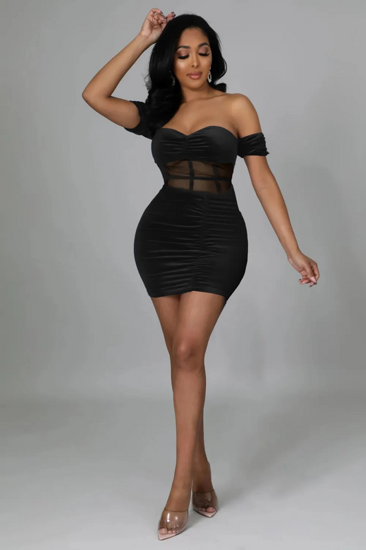 Sexy One-Shoulder Evening Dress