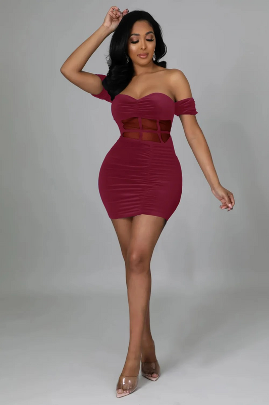 Sexy One-Shoulder Evening Dress