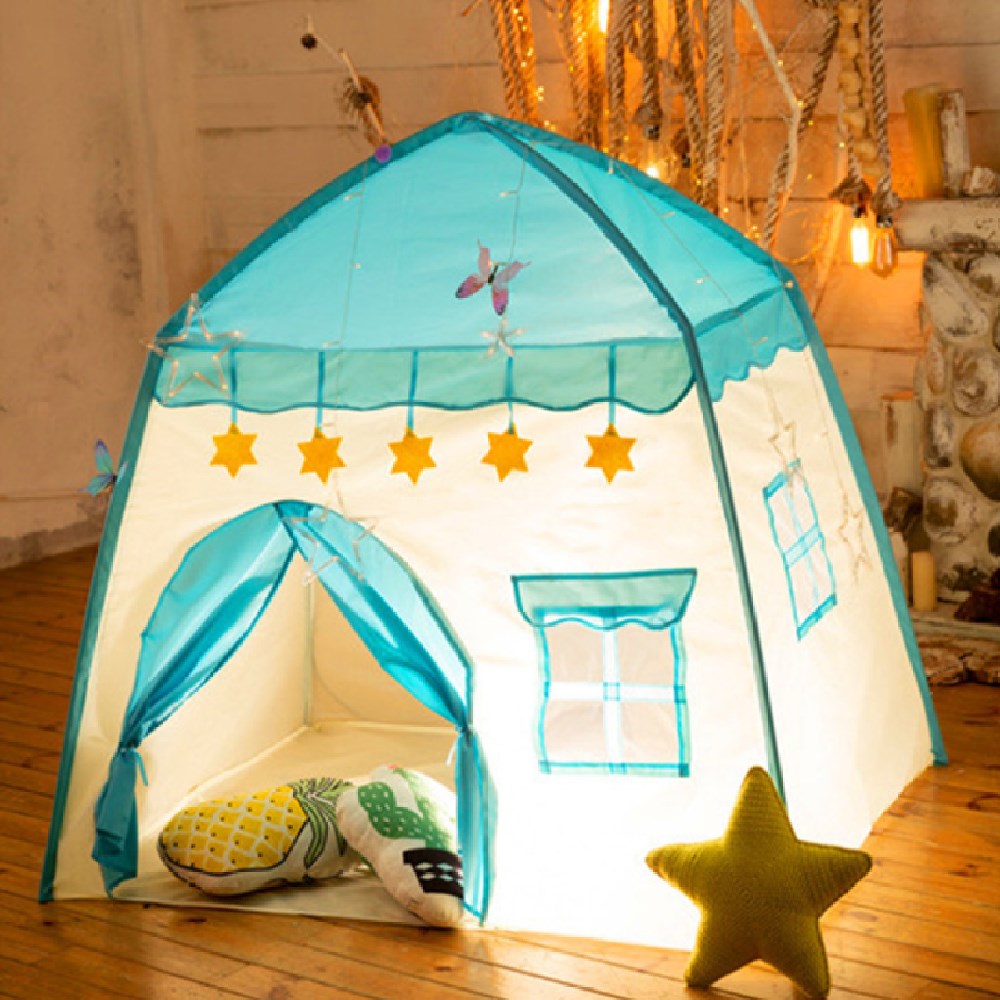 Princess Playhouse Kids Play Tent - Blue_0
