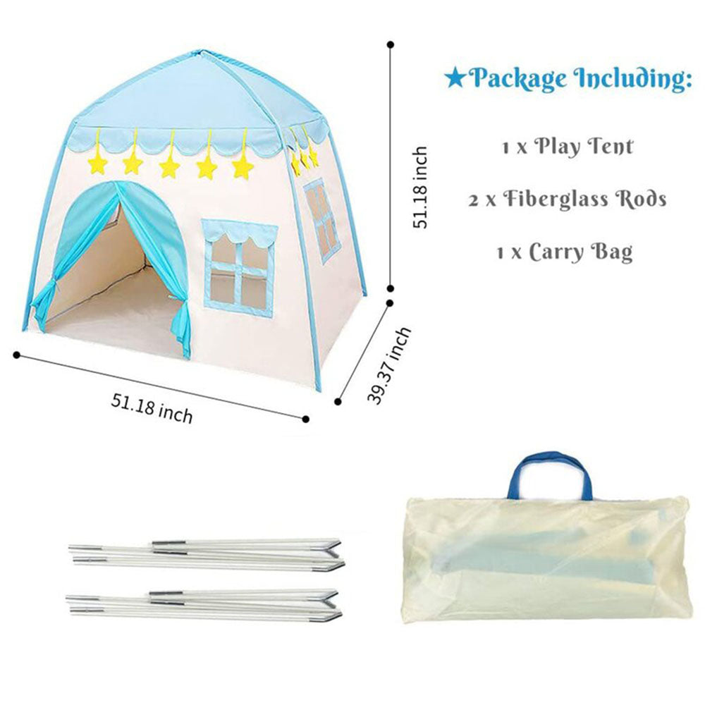 Princess Playhouse Kids Play Tent - Blue_2