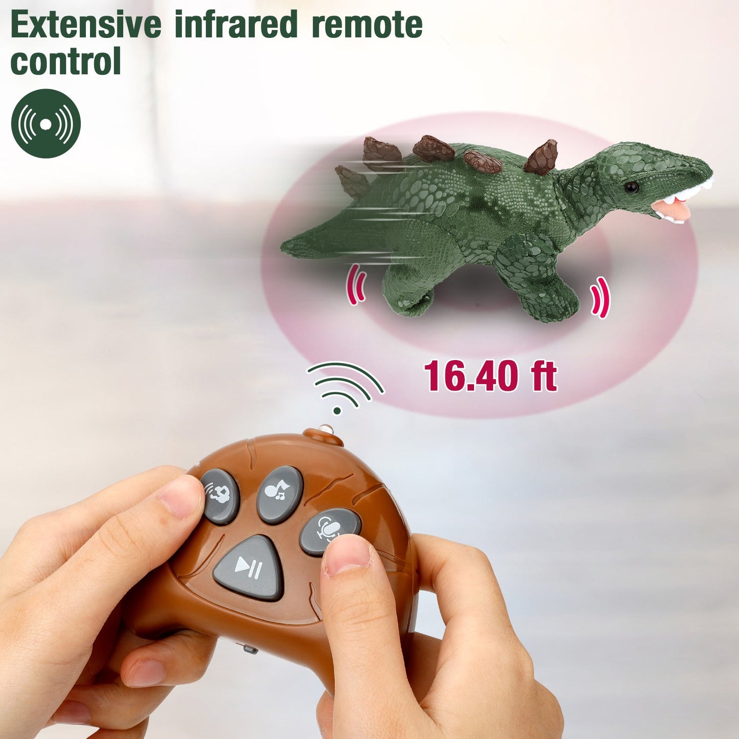 New Remote Control Dinosaur with Jurassic World Toys_4