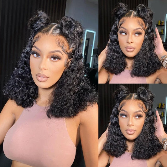 Kinky Curly Lace Front Wig_1