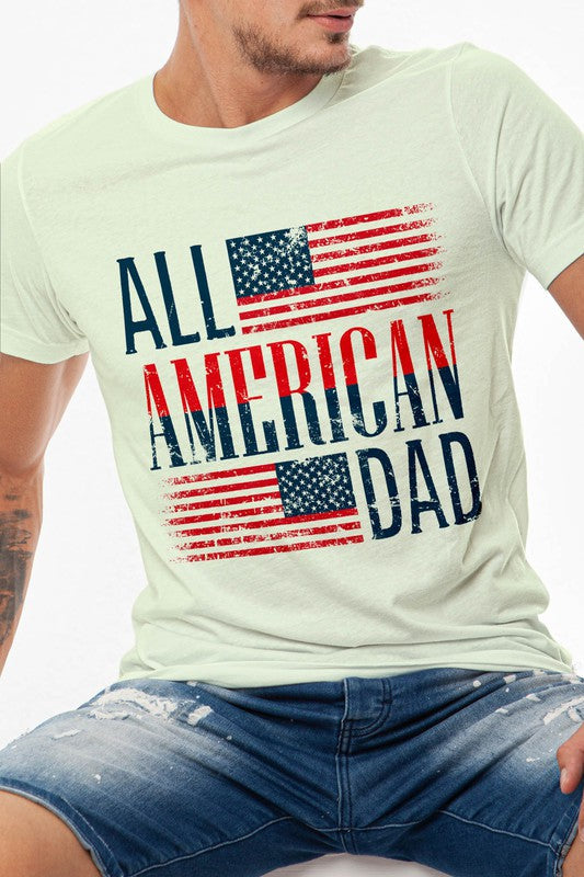 "All American Dad" Father's Day Graphic Tee_3