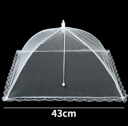 Foldable Mesh Food Cover – Insect Protection Umbrella_7