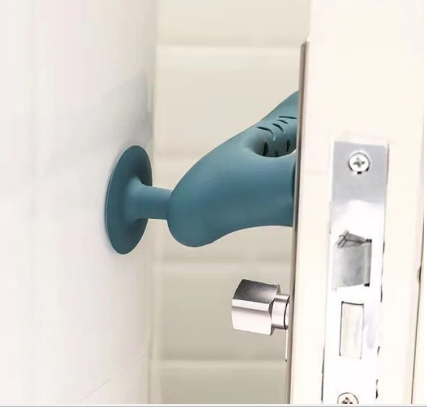 Silicone Door Handle Protector: Baby Safety & Noiseless Knob Covers_5