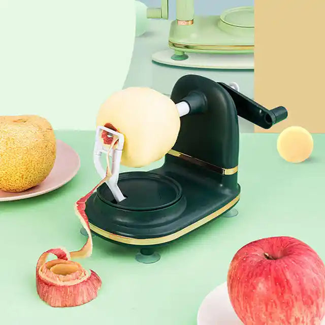Manual Fruit Peeler, Slicer & Corer - Kitchen Gadget_0