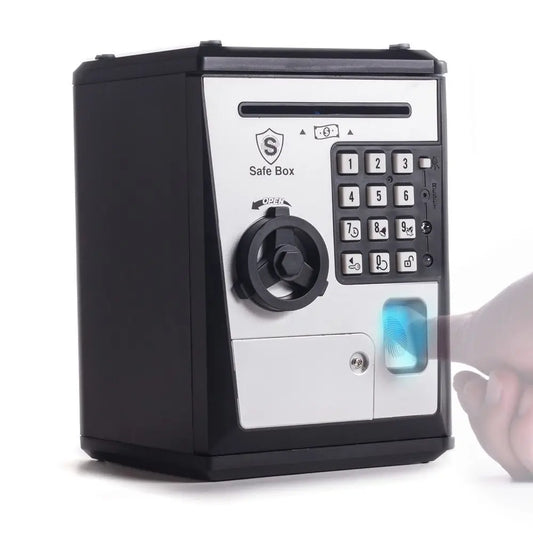 ATM Savings Bank - Electronic Voice, Fingerprint Password, Kids' Safe Box_0