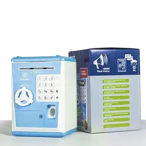 ATM Savings Bank - Electronic Voice, Fingerprint Password, Kids' Safe Box_7